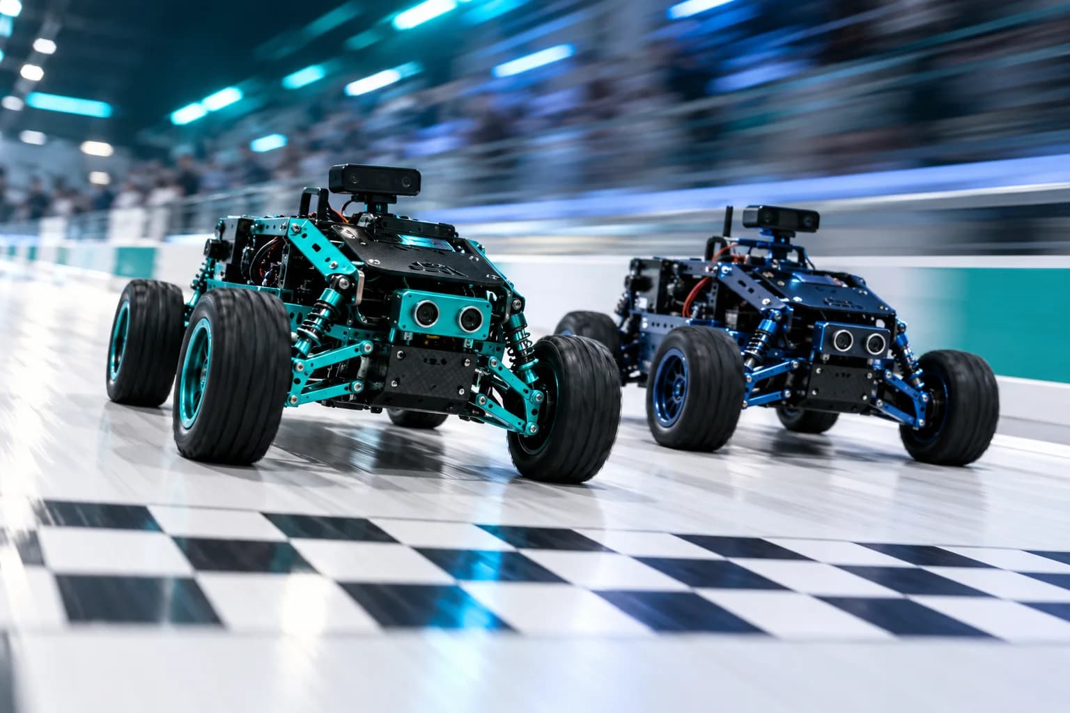 Robo Race arena concept